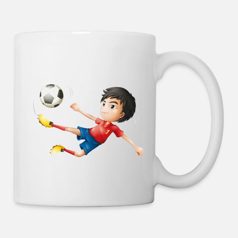 Football - Mug blanc - blanc