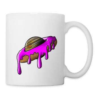 Jupiter Knospe in Glasur - Tasse - Weiß - Rechts