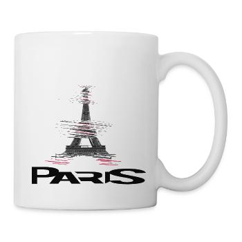 Paris - Tasse - Weiß - Rechts