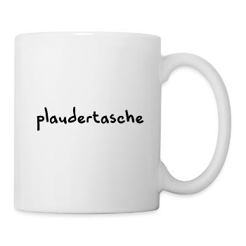 plaudertasche - Tasse - Weiß - Rechts