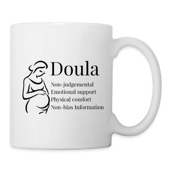 Détails de Doula - Mug blanc - blanc - Droite