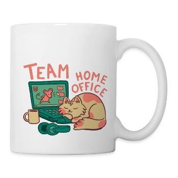 Team Home Office Cat - Mug - white - Right