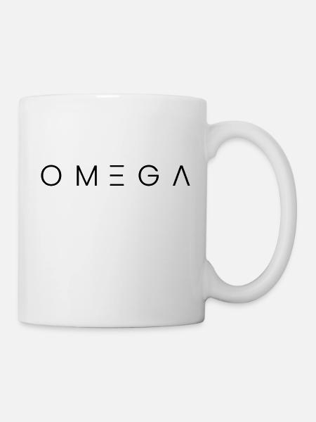 omega - Mug blanc - blanc