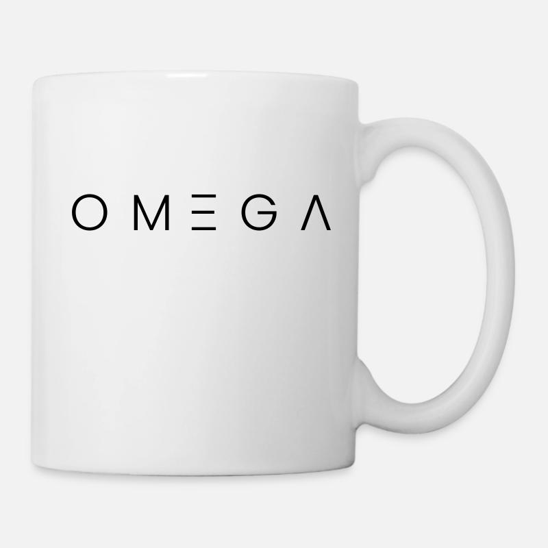 omega - Tasse - Weiß
