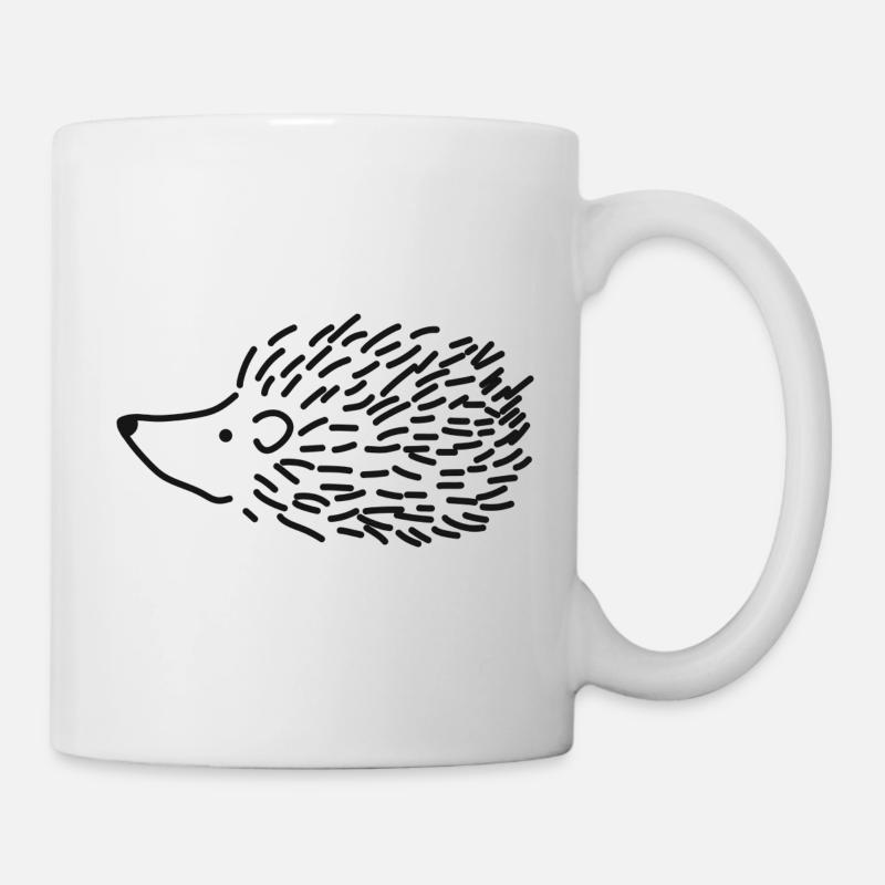 Hedgehog cute hedgehog gift animals cute animal - Mug - white