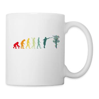 Disc Golf Funny Frisbee Sports Gift With Christmas - Mug - white - Right