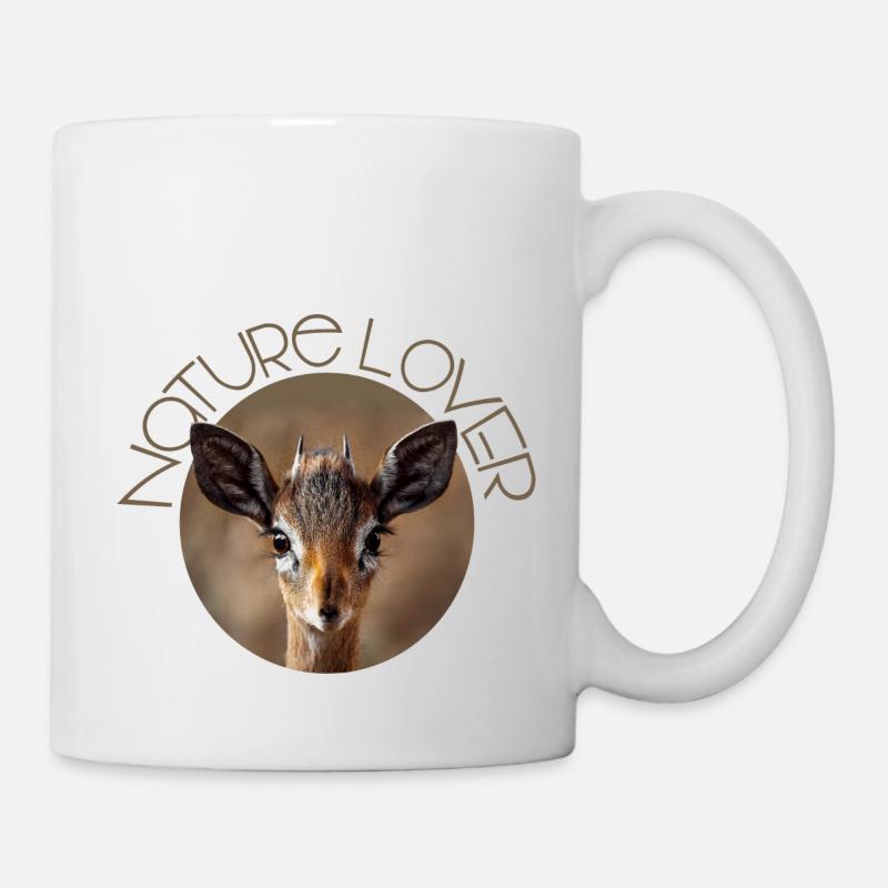 NATURE LOVER - Mug - white