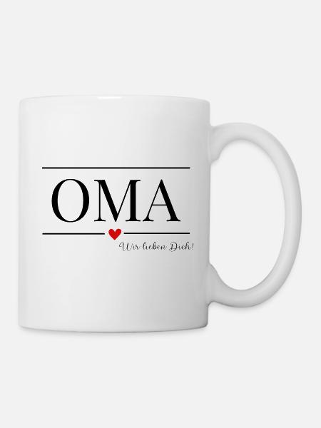Beste Oma - Tasse - Weiß