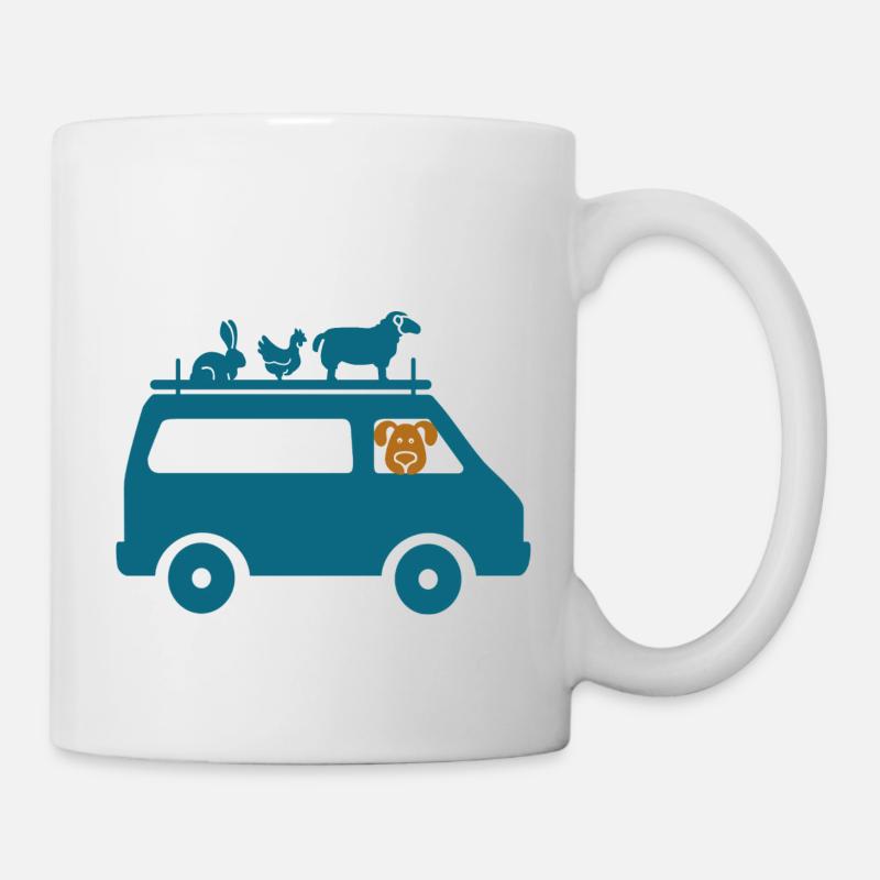 Van Animals - Tasse - Weiß