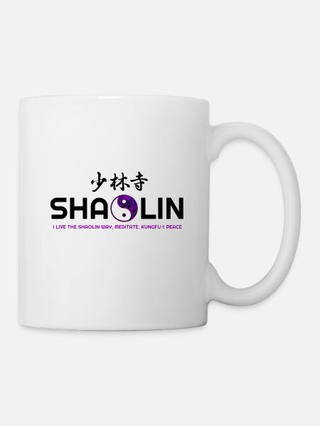 Ich liebe Shaolin, Shaolin Kung Fu, Shaolin Hoodies, - Tasse - Weiß