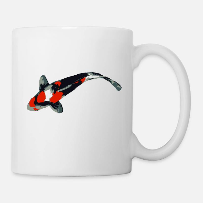 Koi Karpfen - Mug blanc - blanc