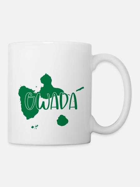 Guadeloupe - Gwada - Tasse - Weiß