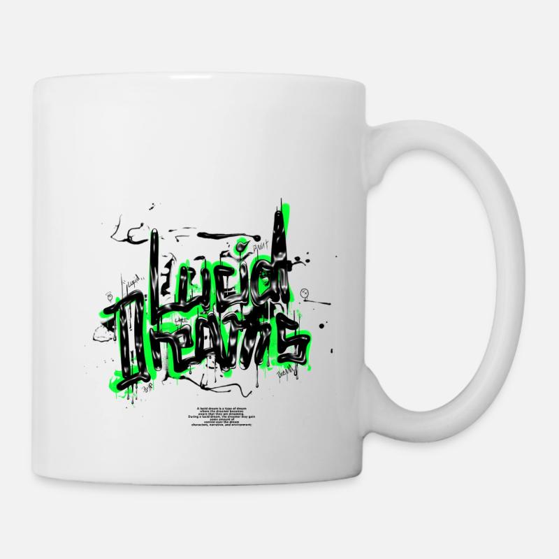 Lucid Dreams - Hand drawn - Mug - white