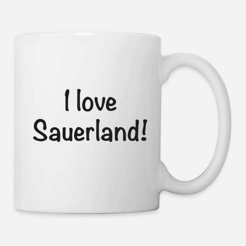 sauerland sw - Mug blanc - blanc