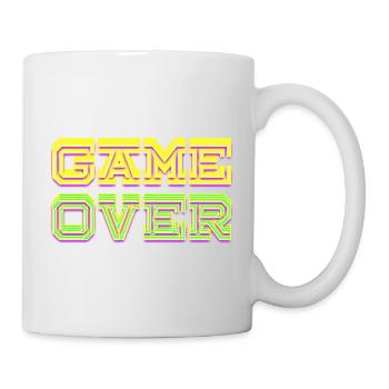 Neon-finished game - Mug - white - Right