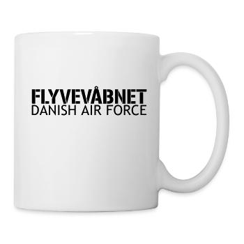 Flyvevåbnet - Danish air force - Mug - white - Right