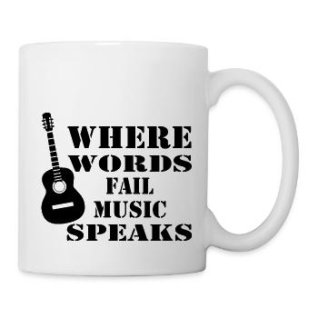 Rock and Roll Rock Music - Mug - white - Right