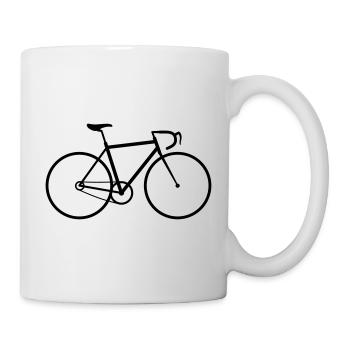 Rennrad - Tasse - Weiß - Rechts