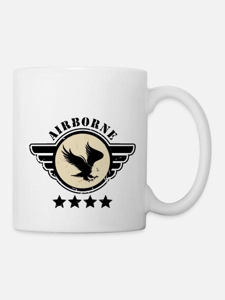 Airborne - Mug - white