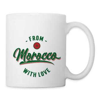 From Morocco with love - Tasse - Weiß - Rechts