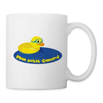 Mon petit Canard - Mug blanc - blanc - Droite