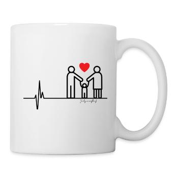 Famille - Mug blanc - blanc - Droite