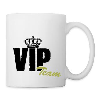 vip team - Mug blanc - blanc - Droite