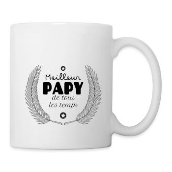 Le meilleur papy de tous les temps - Mug blanc - blanc - Droite