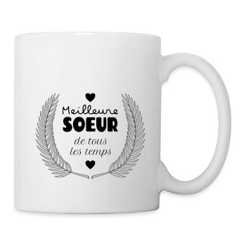 La meilleure soeur de tous les temps - Mug blanc - blanc - Droite
