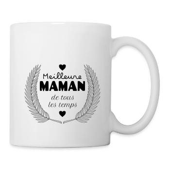 La meilleure maman de tous les temps - Mug blanc - blanc - Droite