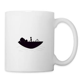 Earth Planet Art - Mug blanc - blanc - Droite