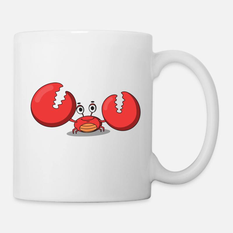 Krebs IIII - Tasse - Weiß