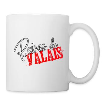 Vache d'hérens, eringer ,Reines du Valais - Mug blanc - blanc - Droite