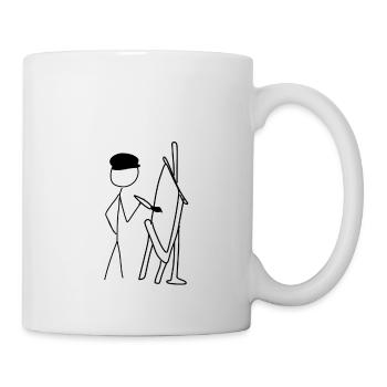 künstler zeichner - Tasse - Weiß - Rechts
