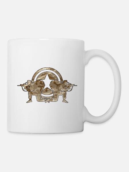 Armee - Tasse - Weiß