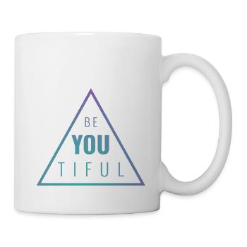 Beautiful Triangle - Tasse - Weiß - Rechts