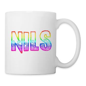 nils rs rainbow - Mug - white - Right