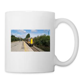 Railway Train Approach 001 - Mug - white - Right
