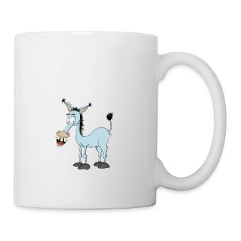 Eselchen - Tasse - Weiß - Rechts