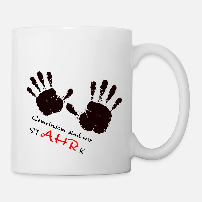 We AHR together | Ahrtal Hochwasser SolidAHRität - Tasse - Weiß