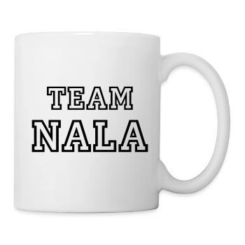 TEAM NALA Nom du chien TeamTricot - Mug blanc - blanc - Droite