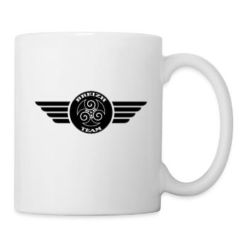 Bretagne, Breizh Mannschaft - Tasse - Weiß - Rechts