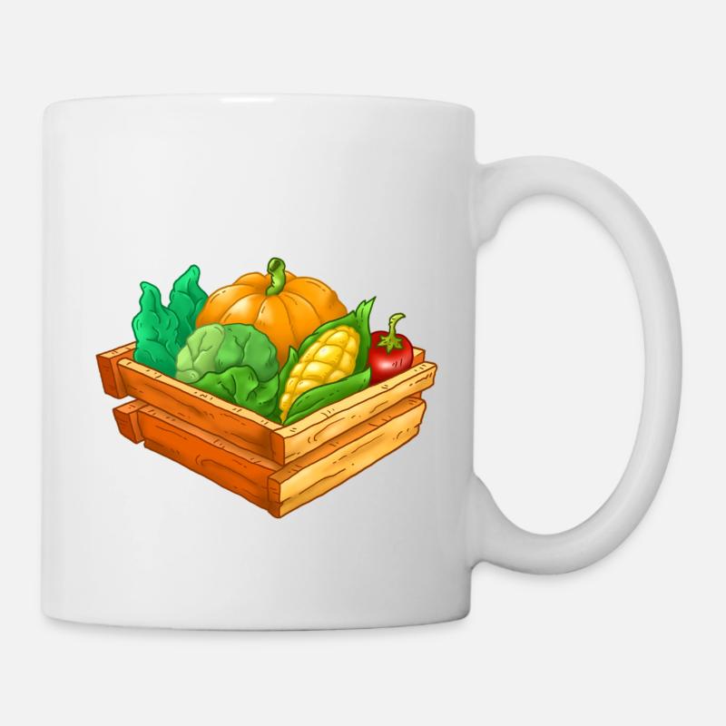 Légume - Mug blanc - blanc