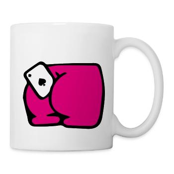 As Card - Tasse - Weiß - Rechts
