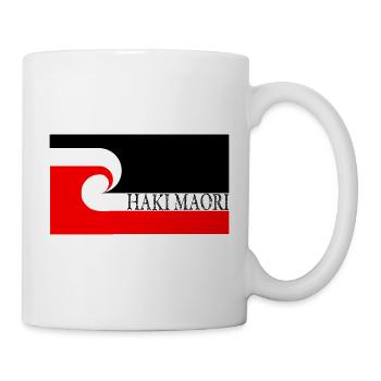 Haki Maori - Mug - white - Right