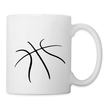 Basket-ball Basketball Basket - Mug blanc - blanc - Droite