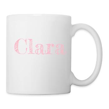 Clara - Tasse - Weiß - Rechts