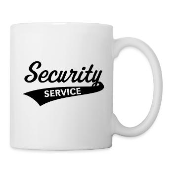 Service de sécurité (Sécurité / Équipe) - Mug blanc - blanc - Droite