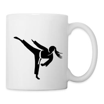 Le pouvoir des femmes - Mug blanc - blanc - Droite