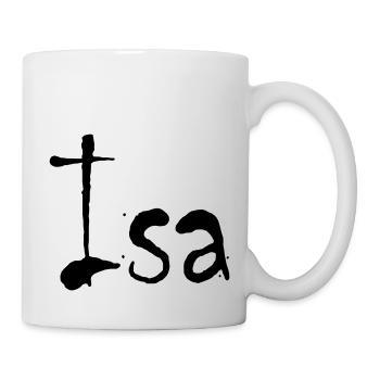 isa - Tasse - Weiß - Rechts